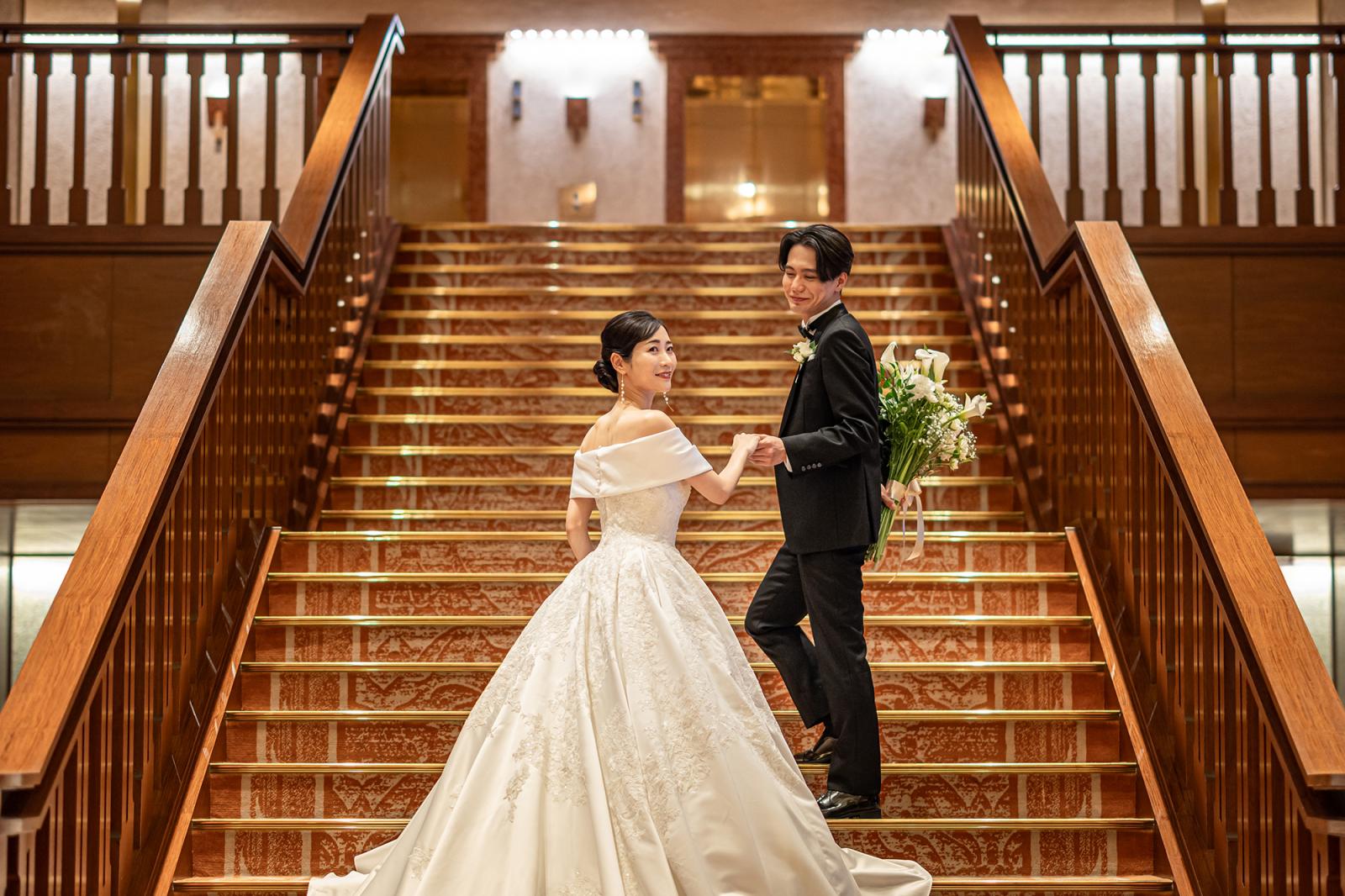 花嫁を美しく輝かせるフォトジェニックな空間