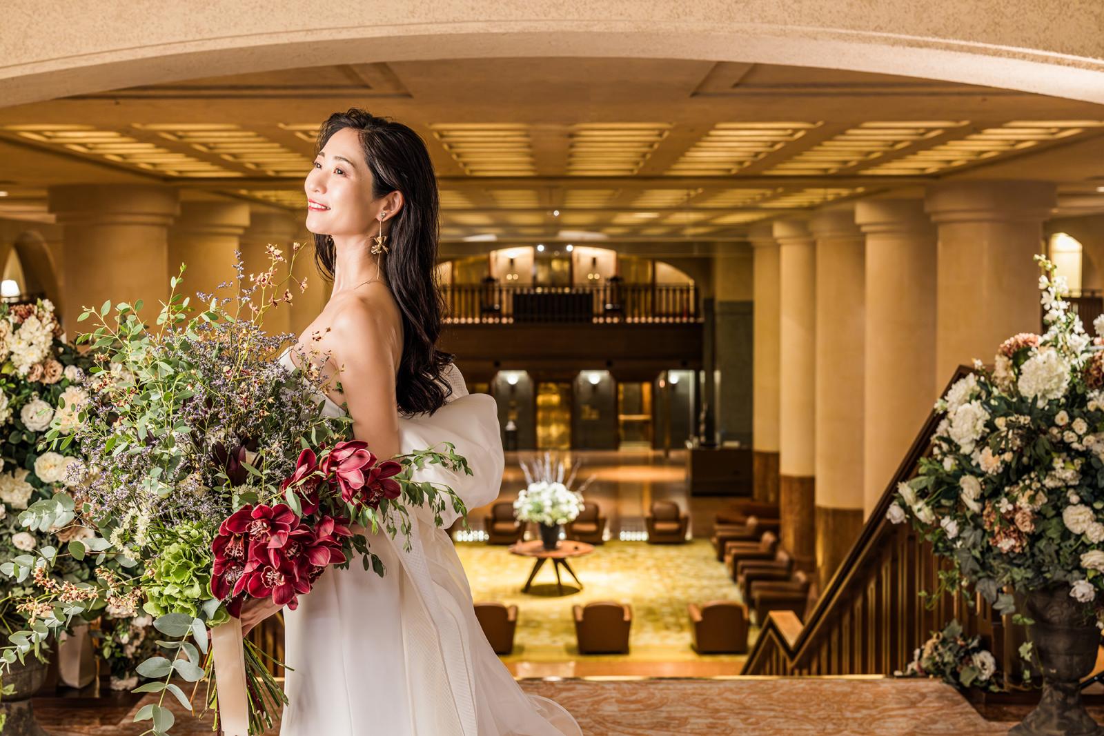 ホテルウエディングでしか味わえないエレガントな雰囲気