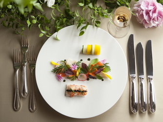 ふたりのコンセプトをお料理で表現いたします