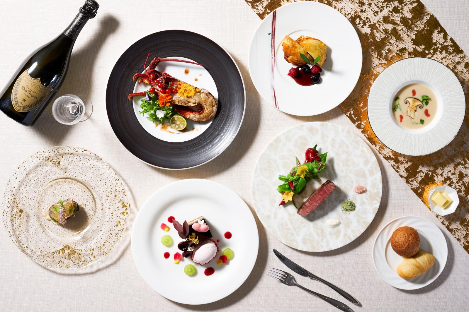 パーティの進行やお食事のペースに合わせて、お料理を提供♪