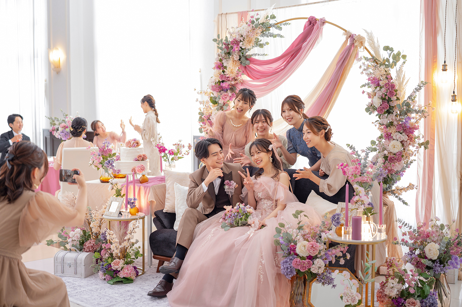 「花嫁がより輝く空間」をコンセプトに一新