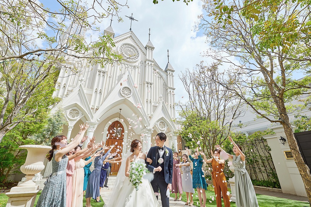 京都では珍しい独立型のチャペル