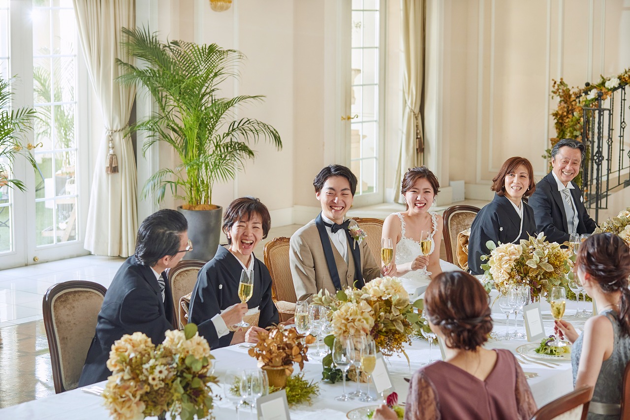 ご家族のみのご会食シーンにもおすすめの会場