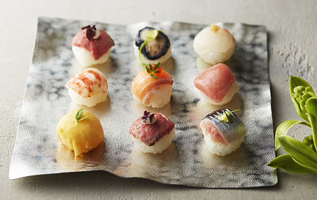 目にも美しい一皿に。五感で楽しむ料理でゲストをおもてなし