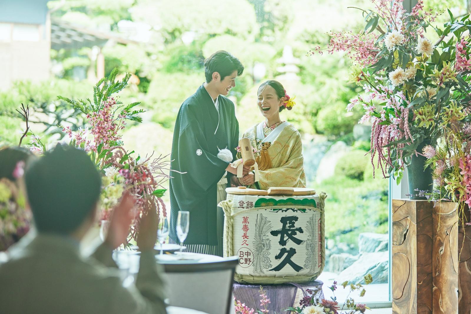 和の演出も豊富に叶う