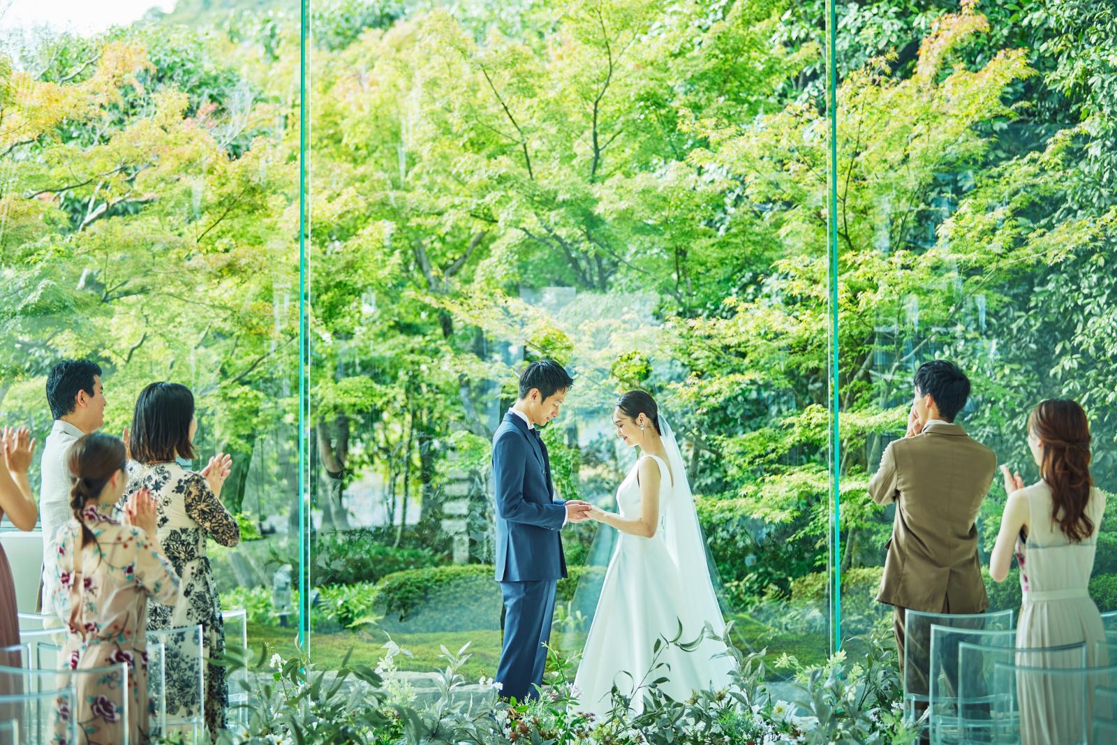 ふたりの輝かしい未来を祝福する時間