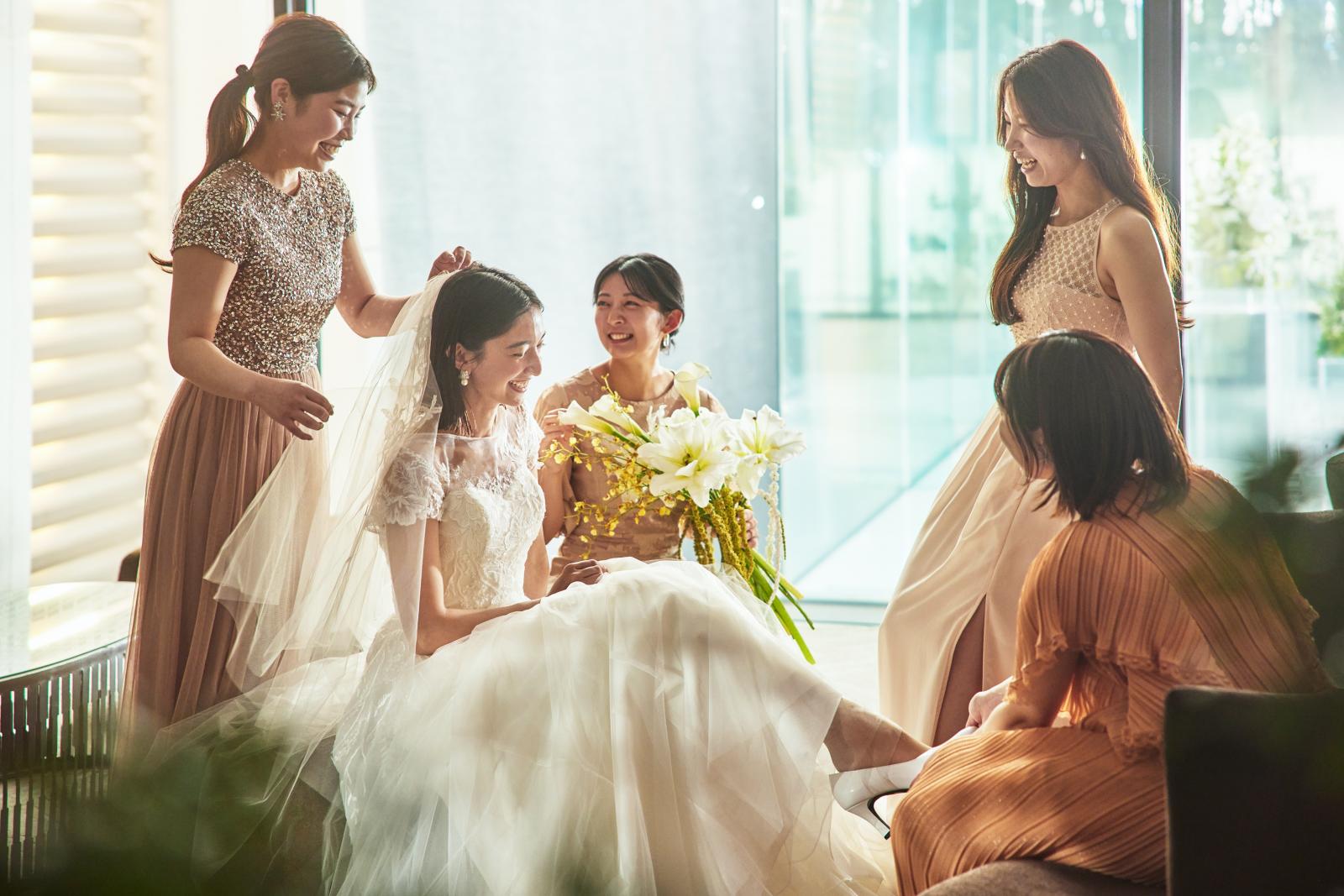 モダンな空間で上質な寛ぎをゲストと共に楽しんで