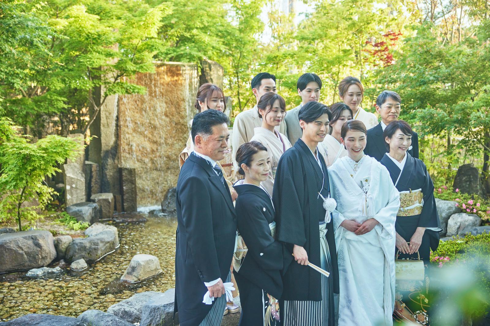 少人数パーティは、いつもと変わらない距離感で家族もご安心