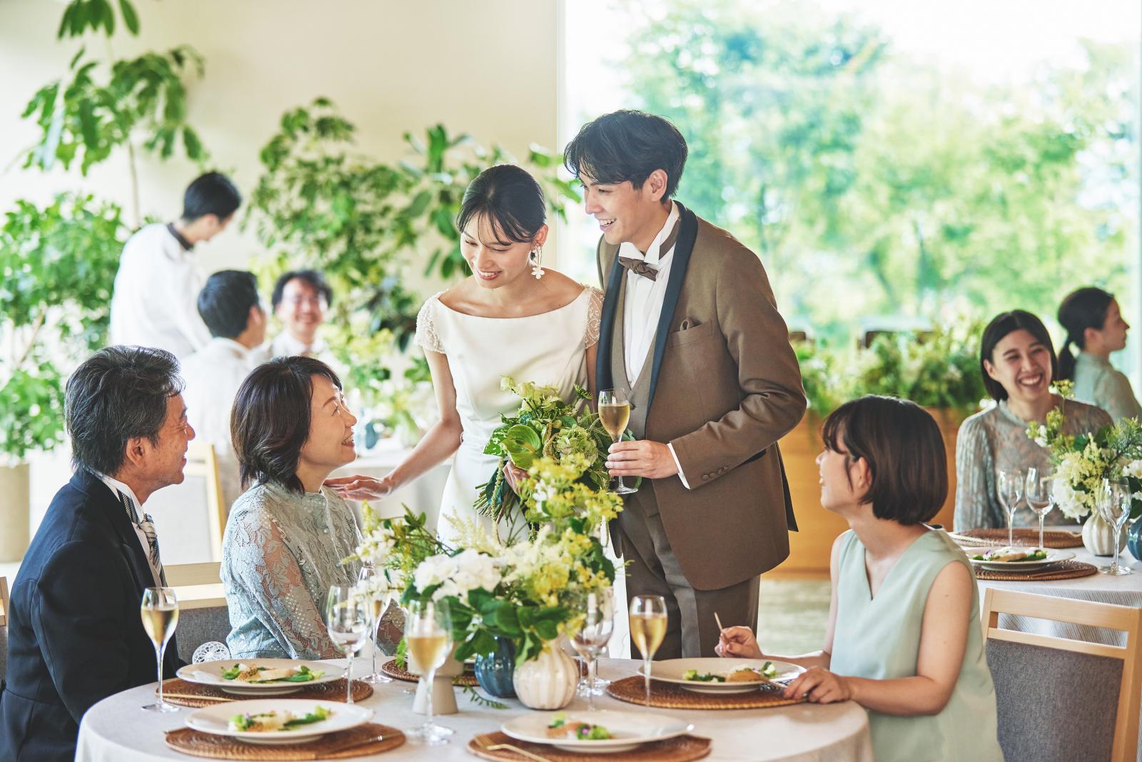 少人数だからこそできるおもてなしを