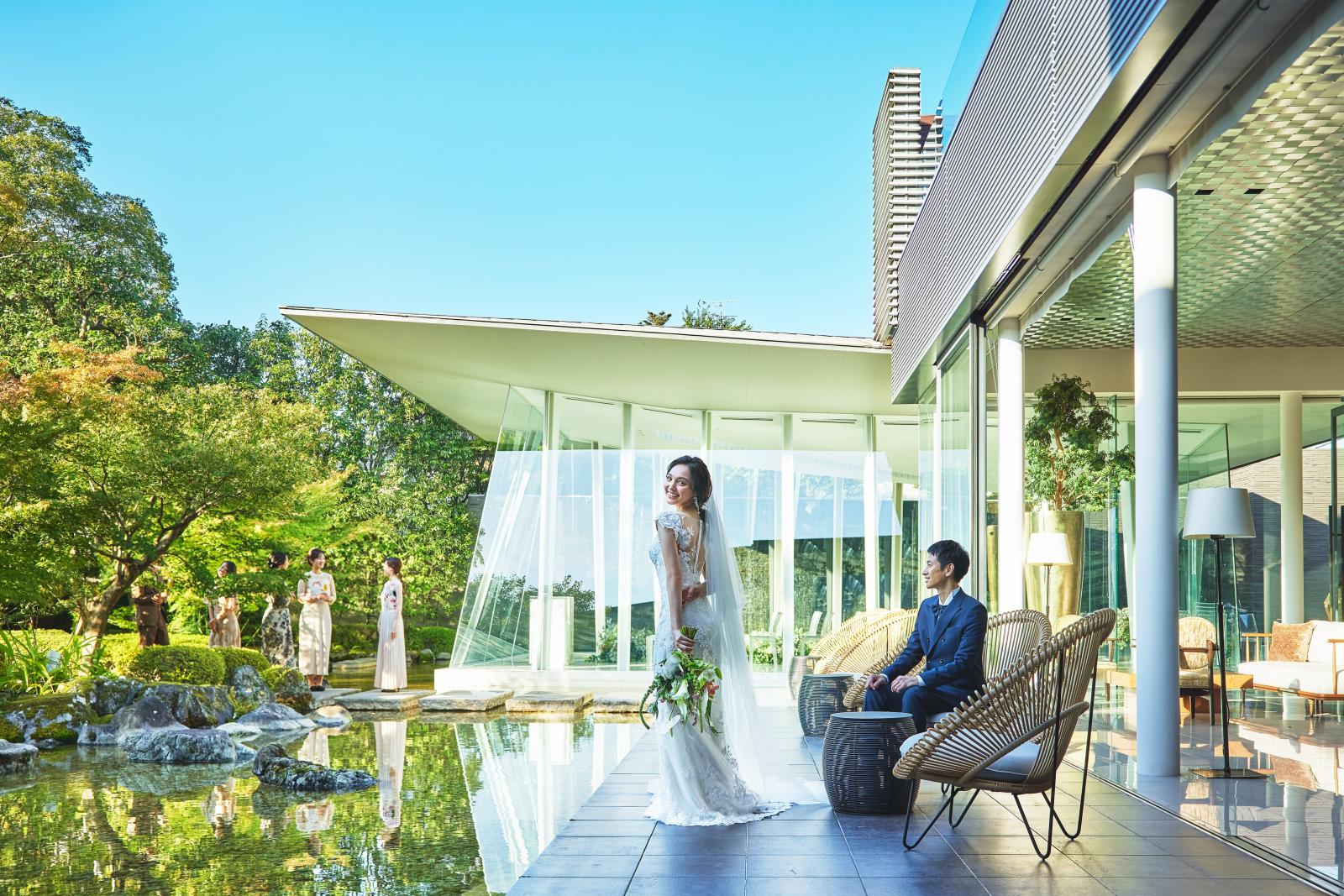 ふたりらしさを追求した自由なパーティが叶う