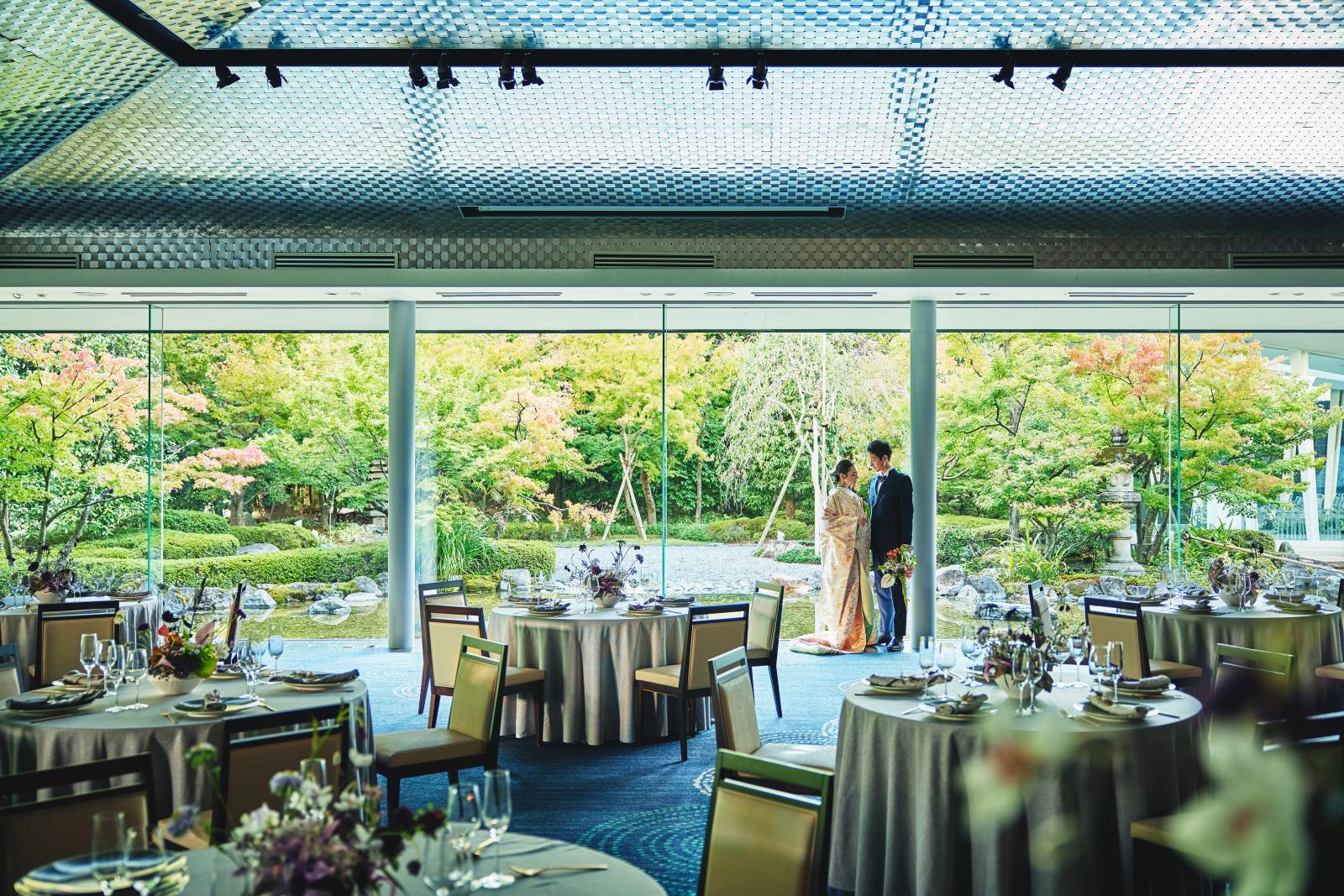 絵画のように美しい景色が広がる