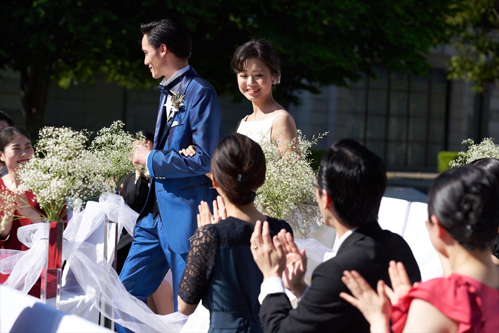 おふたりと列席するゲストのみ入ることのできる特別な日常との架け橋