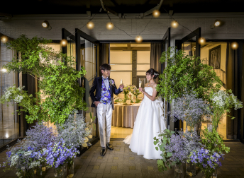 ナイトウエディングパーティや2次会も雰囲気バツグンで楽しめる！