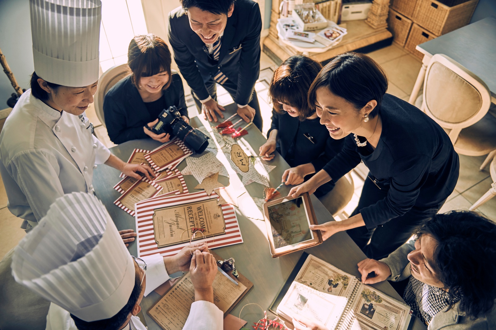 各分野のプロが連携。チーム力で思いをカタチに