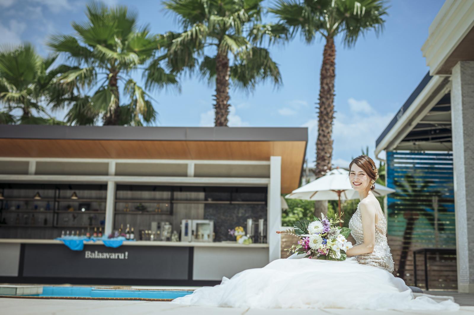 まるでリゾートにいるかのような癒しの空間。