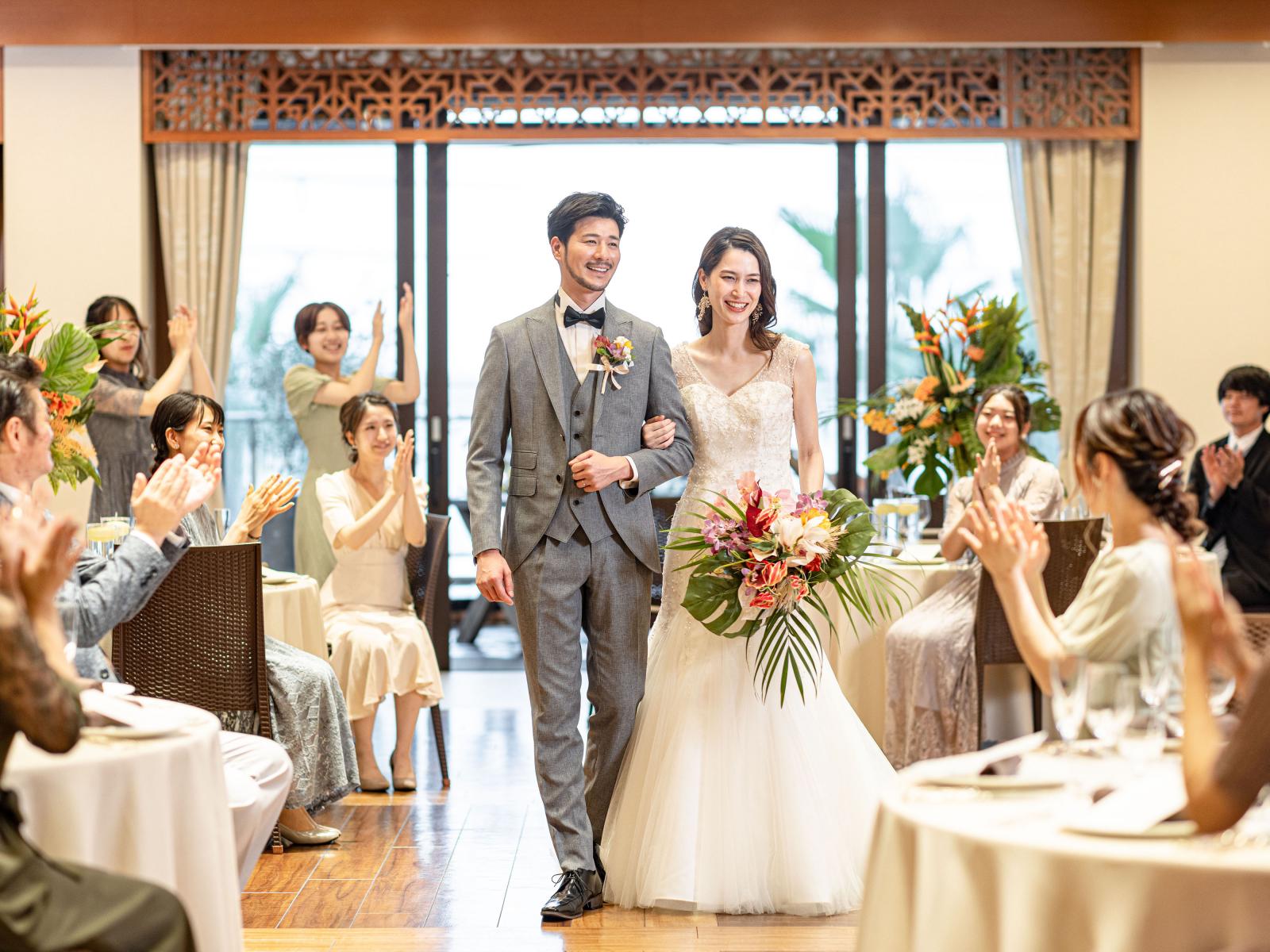 ゲストと距離の近いアットホームなパーティーにぴったり。