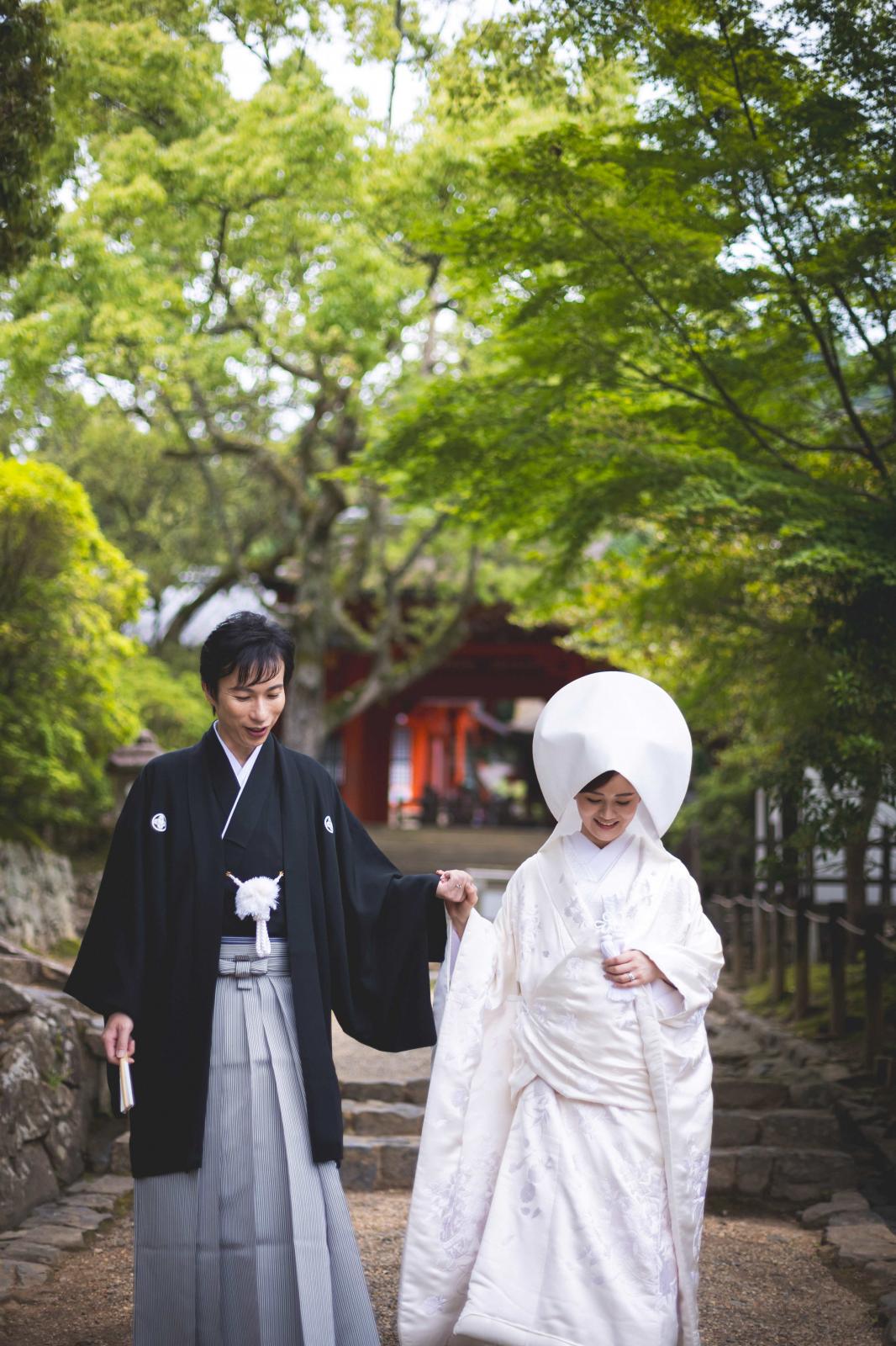 春日大社のロケーション撮影も魅力です