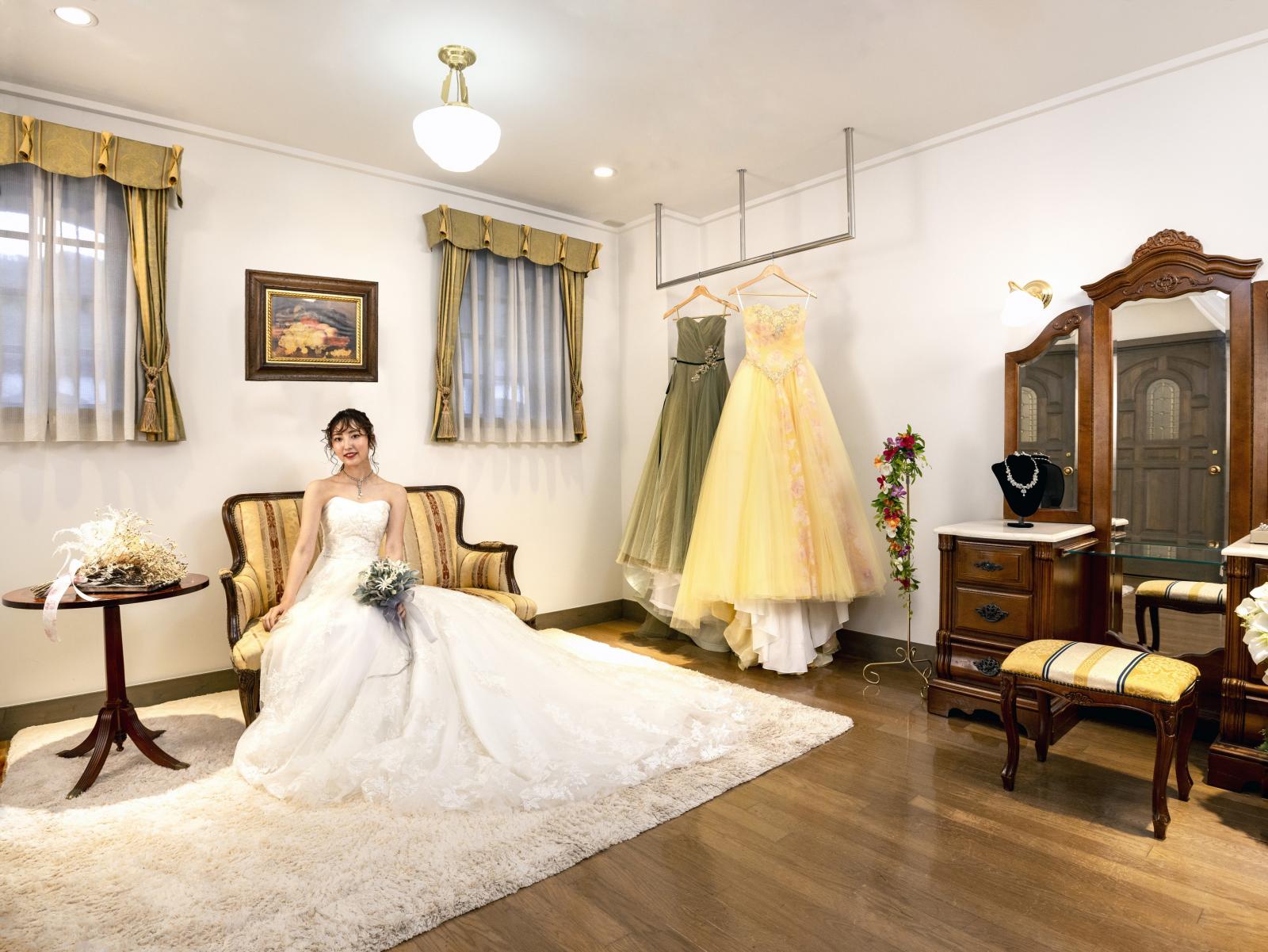 お気に入りのBGMを聴きながら家族とともに過ごすブライズルーム