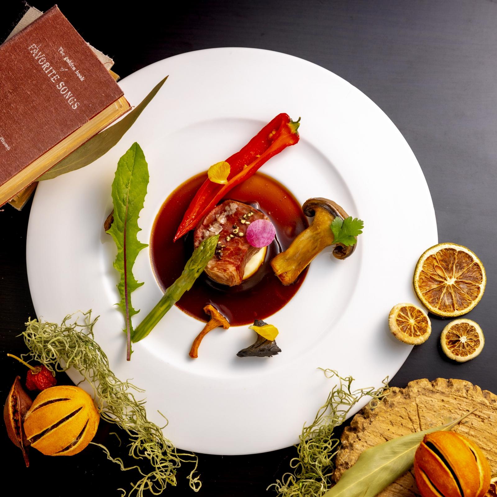 メインデッシュが選べるプリフィックスメニュー