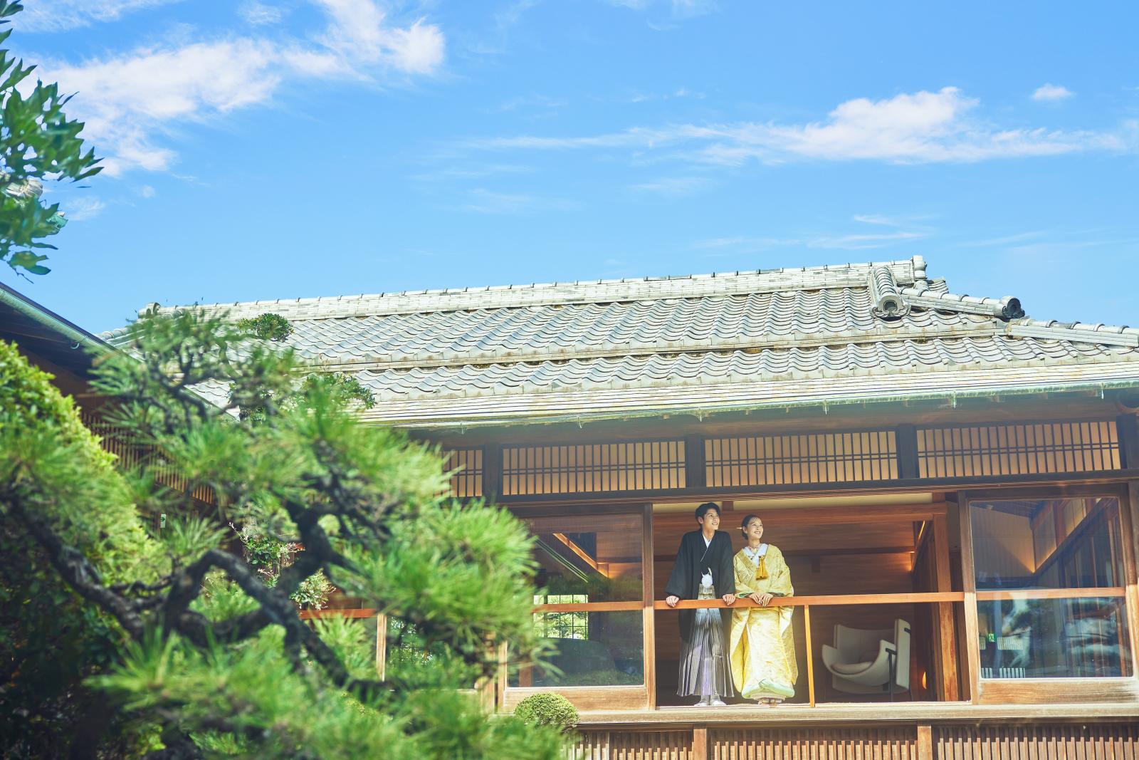 時の流れを感じる意匠や庭園を舞台に かけがえのない美しい結婚式を