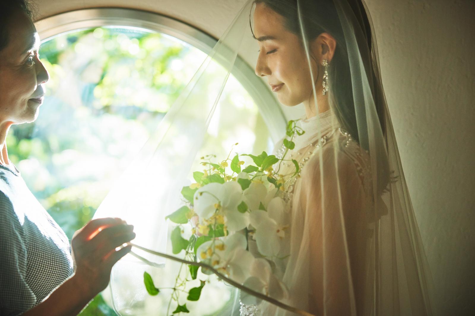 幸せになってね、の言葉に思わず涙が溢れる