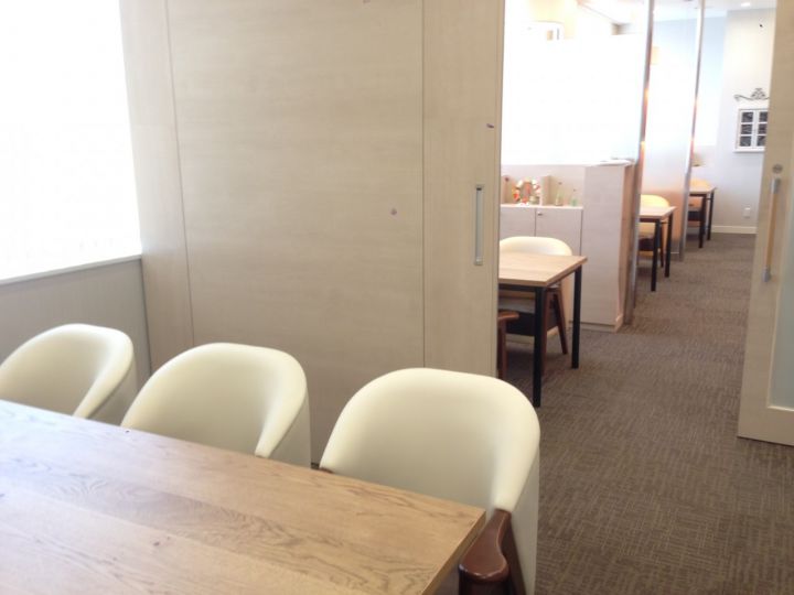 お客様とのご相談も個室になっているから安心
