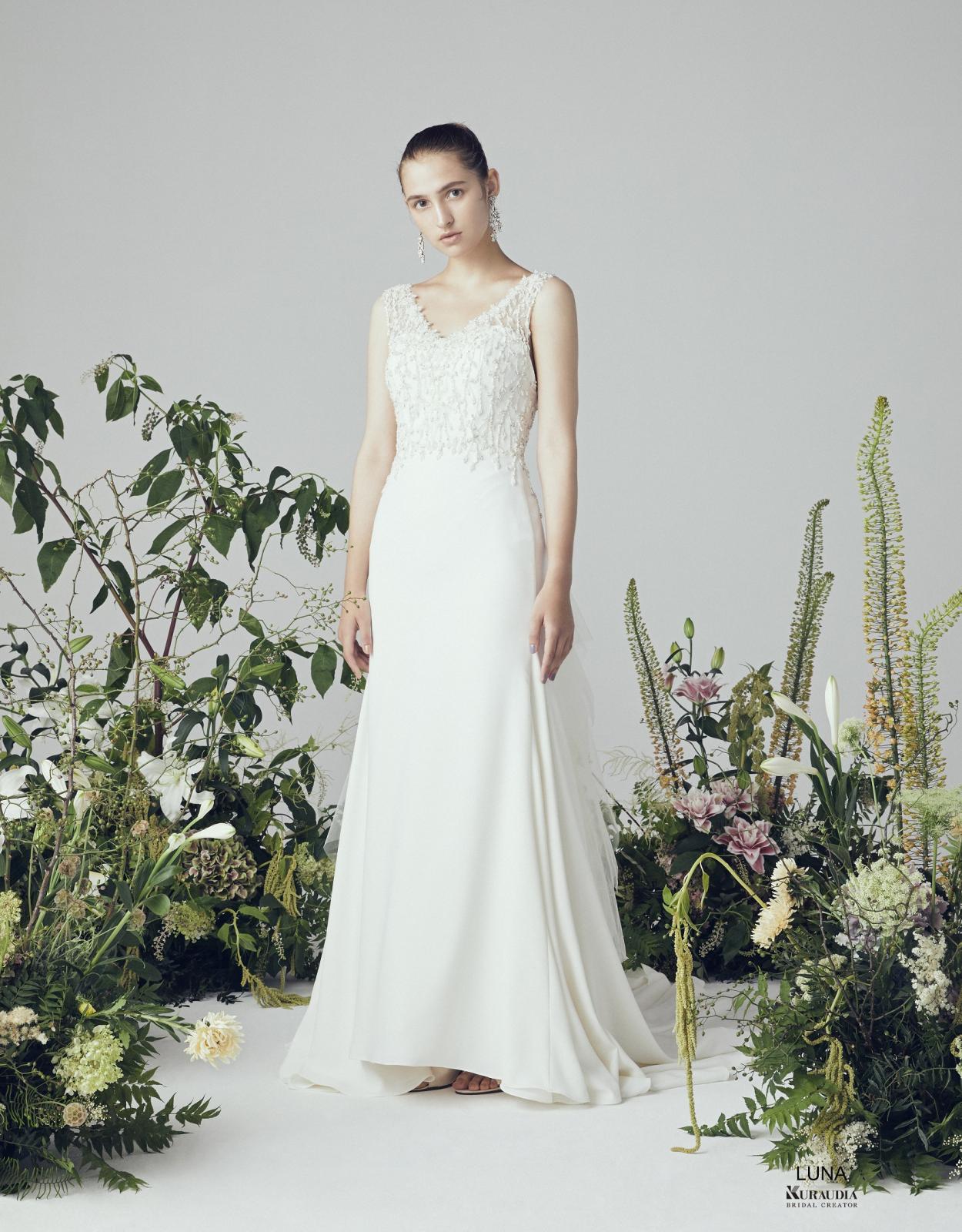 シルクサテンのマーメイドドレスは女性らしさにうっとりする究極のｗｅｄｄｉｎｇｄｒｅｓｓ