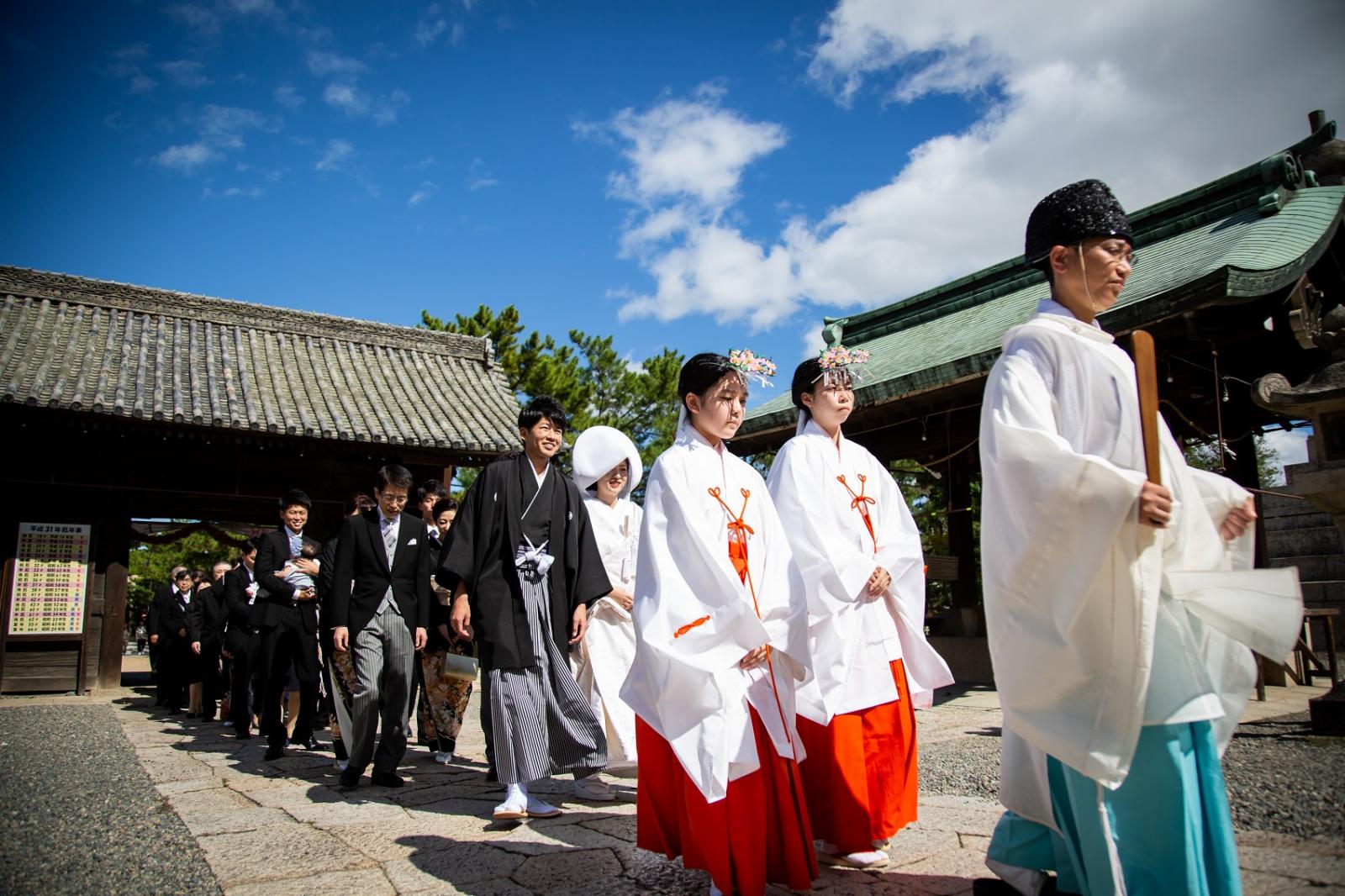 吉備津彦神社や後楽園挙式もプロデュース、日本人ならではの厳かな和婚をお手伝い