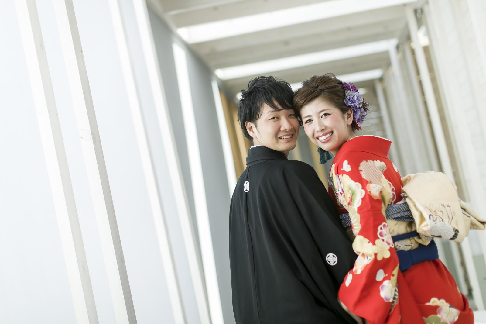 和装も素敵なフレンチレストラン