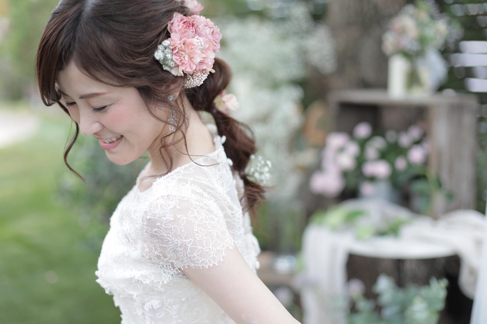 どこでも華やかな1ショットに