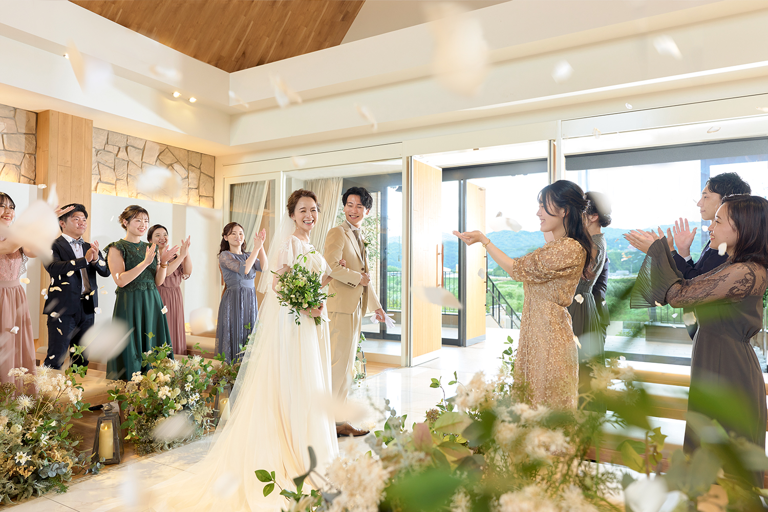 神聖な空間でキリスト教式や人前式など おふたりらしい結婚式を実現
