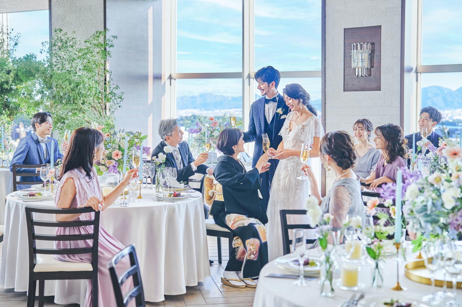 本物のおもてなしで迎える大人上質ウエディング