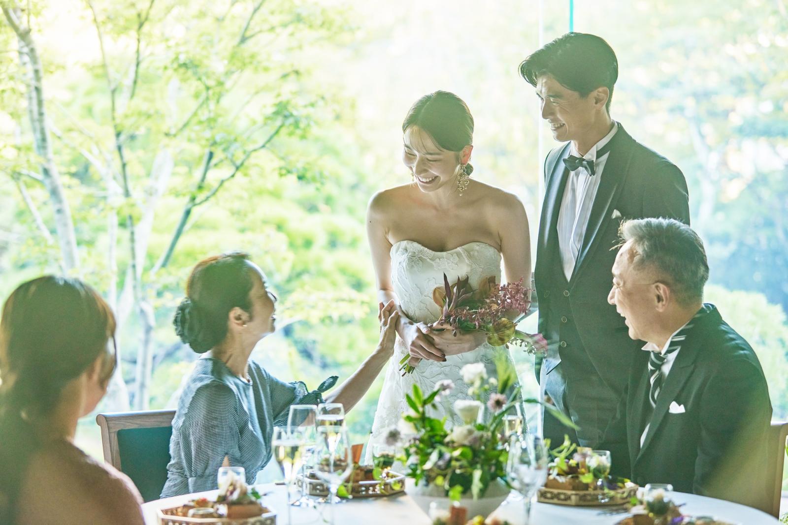 大切な人だけに囲まれて過ごす喜びの詰まった一日