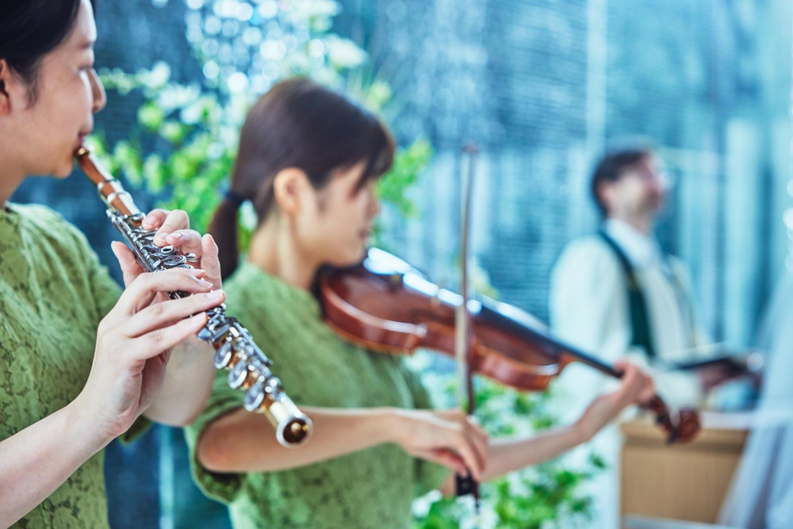 祝福の音色がつくりだす空間