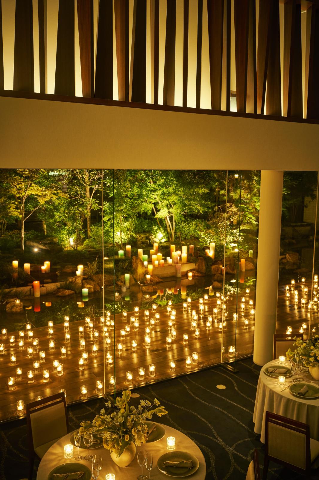 ロマンティックな空間で語らう至福のパーティタイム