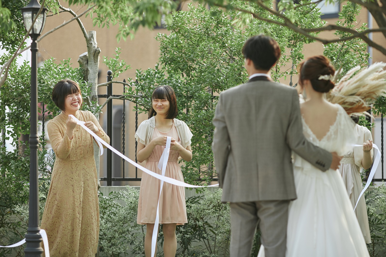 エントランスでのアフターセレモニー