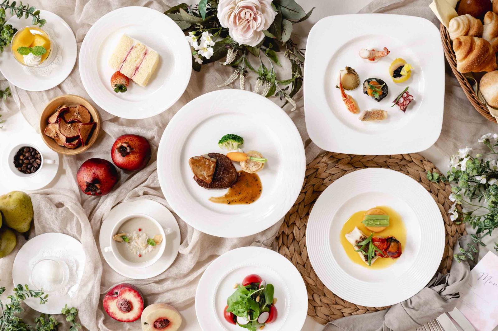 おふたりの結婚式の為のお料理にアレンジも可能。ご実家で育てた野菜や地元の特産品を盛り込むのもOK！