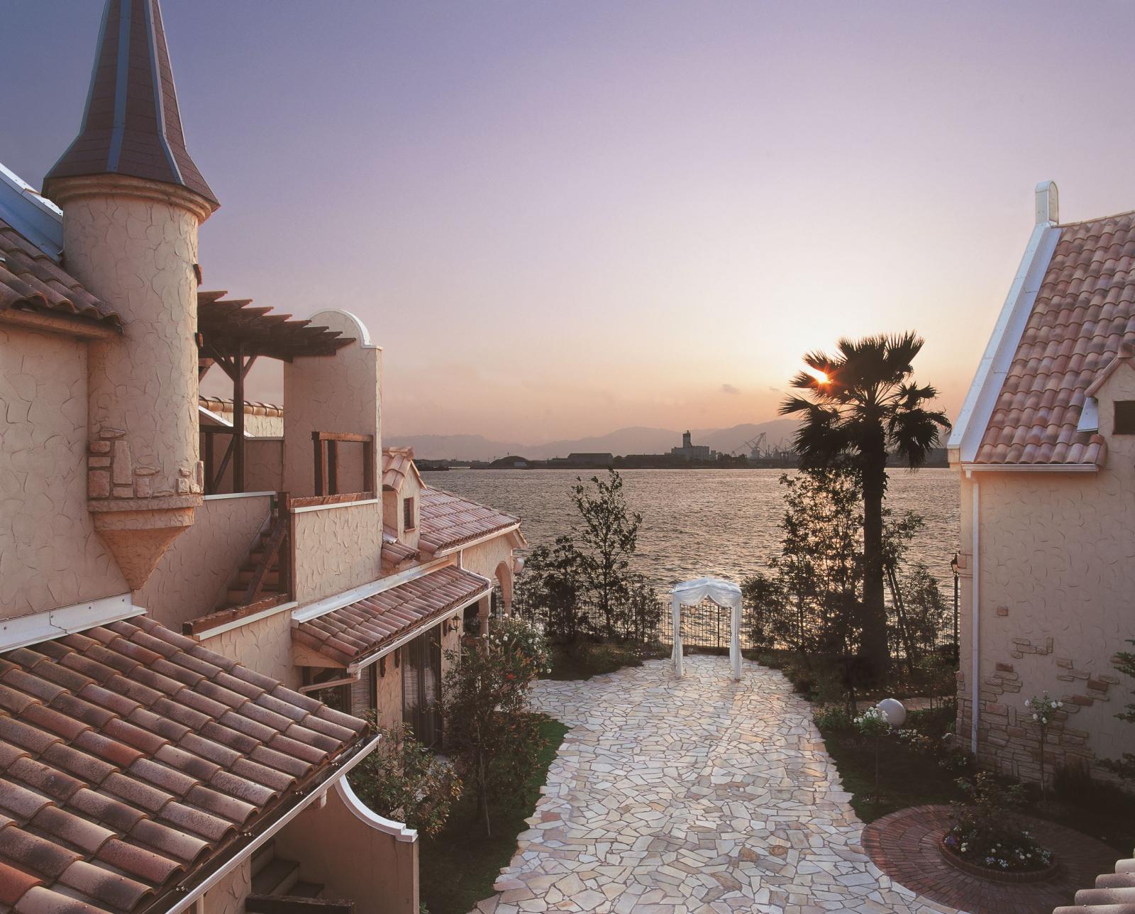 サンセット×ガーデンは前撮りで大人気！