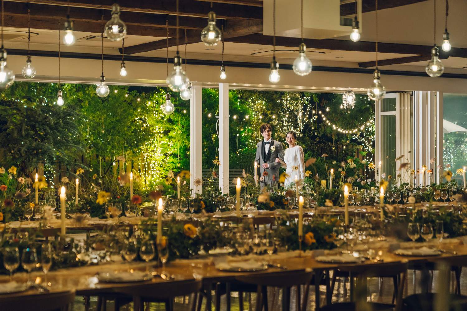 ロマンティックな雰囲気で特別な瞬間を