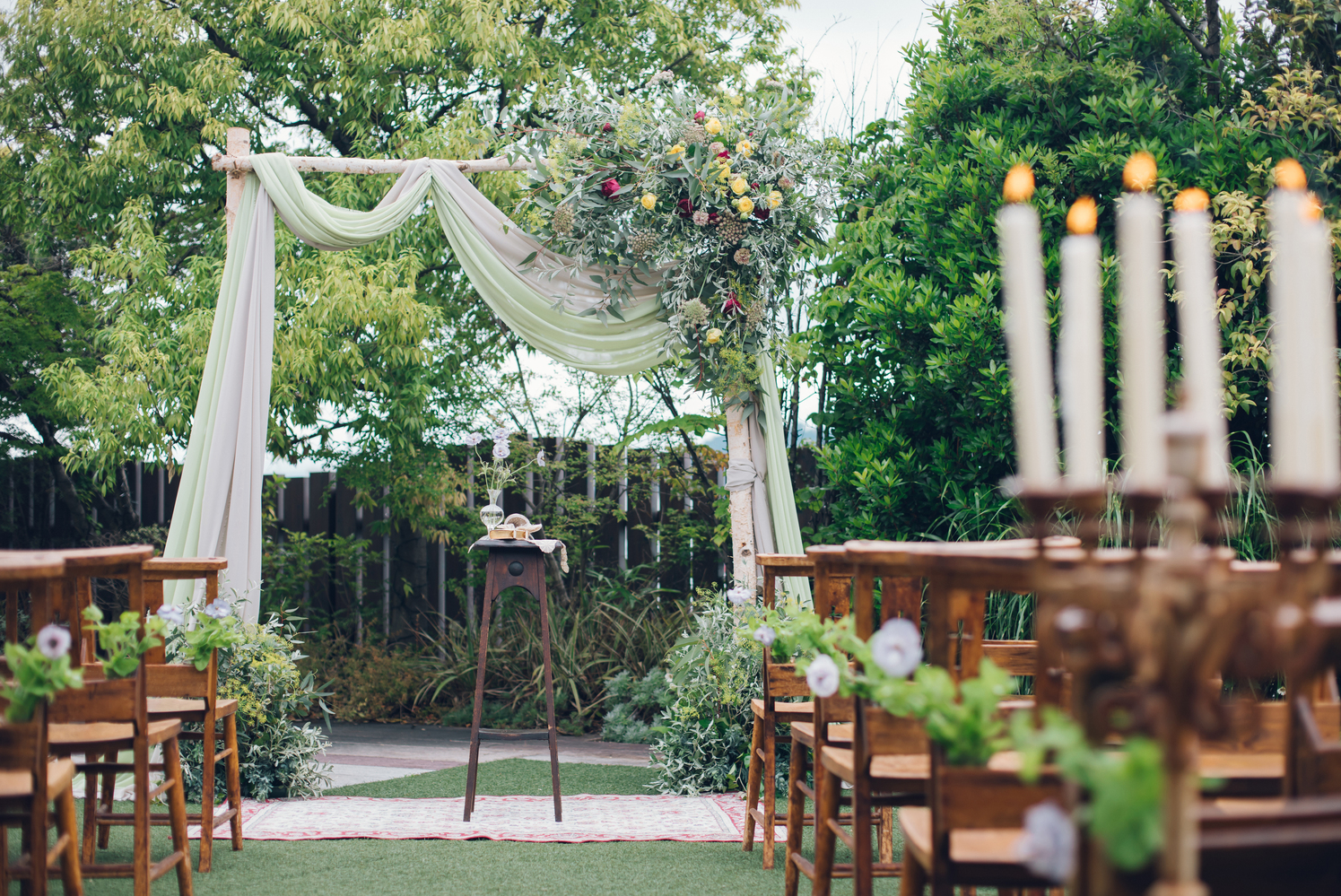 豊かな自然に囲まれて