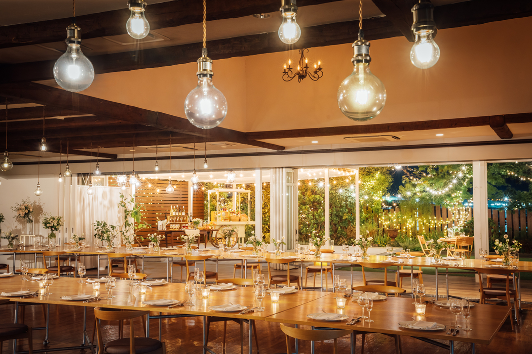 ロマンティックなバンケット