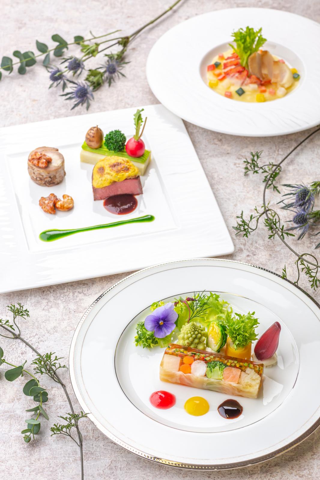 厳選食材を使用した美食で特別な一日を