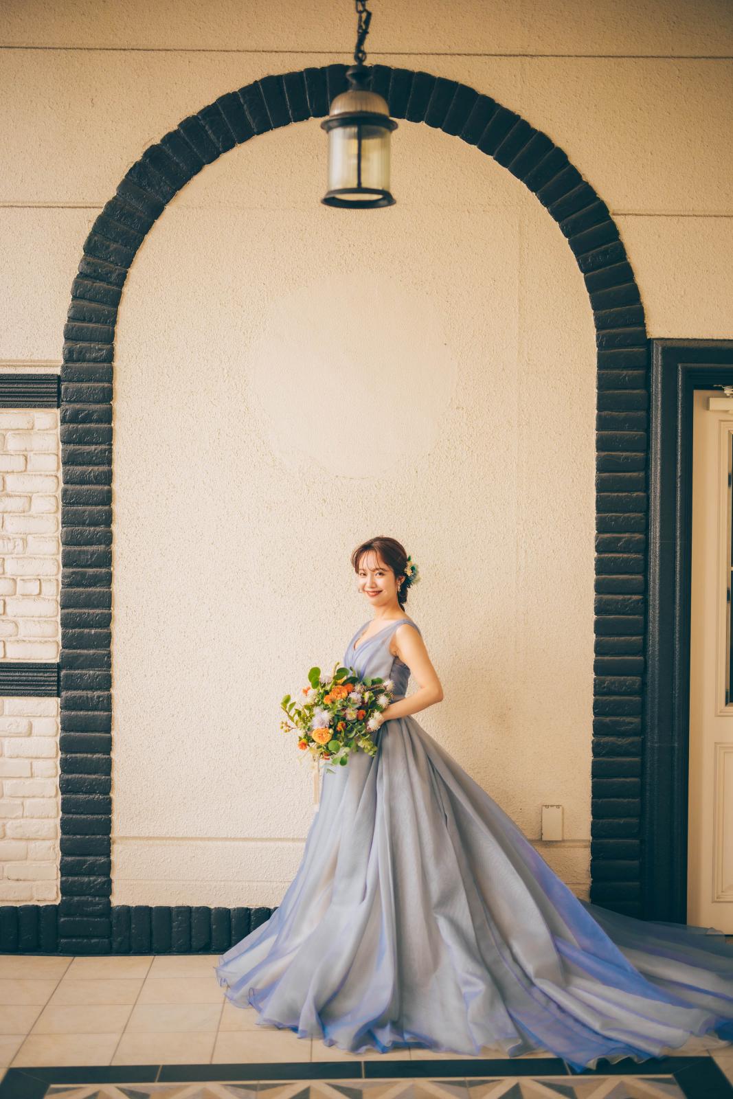 カクテルドレスでお召替えを