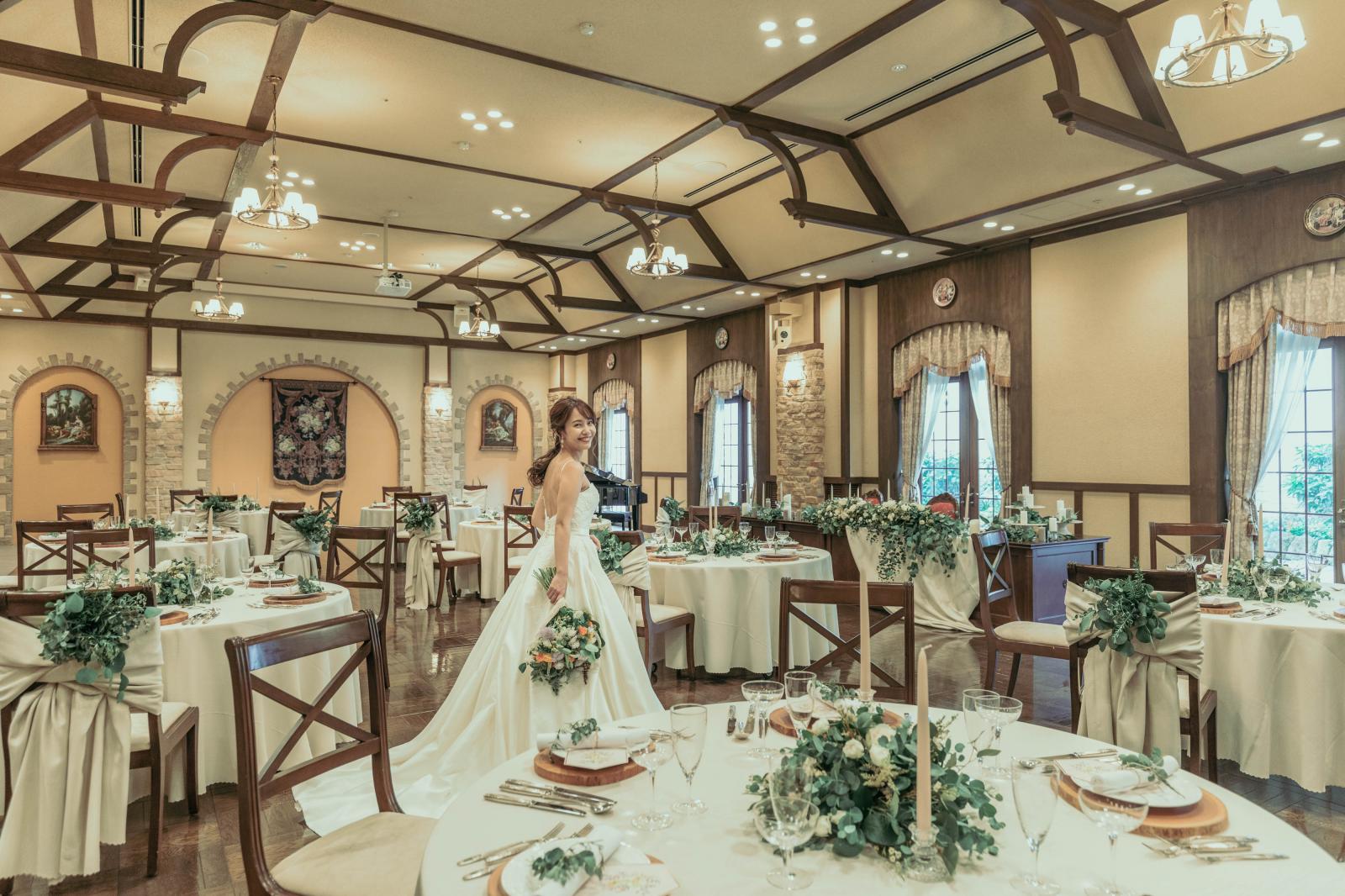 木の温もりを感じる人気会場ランカスター