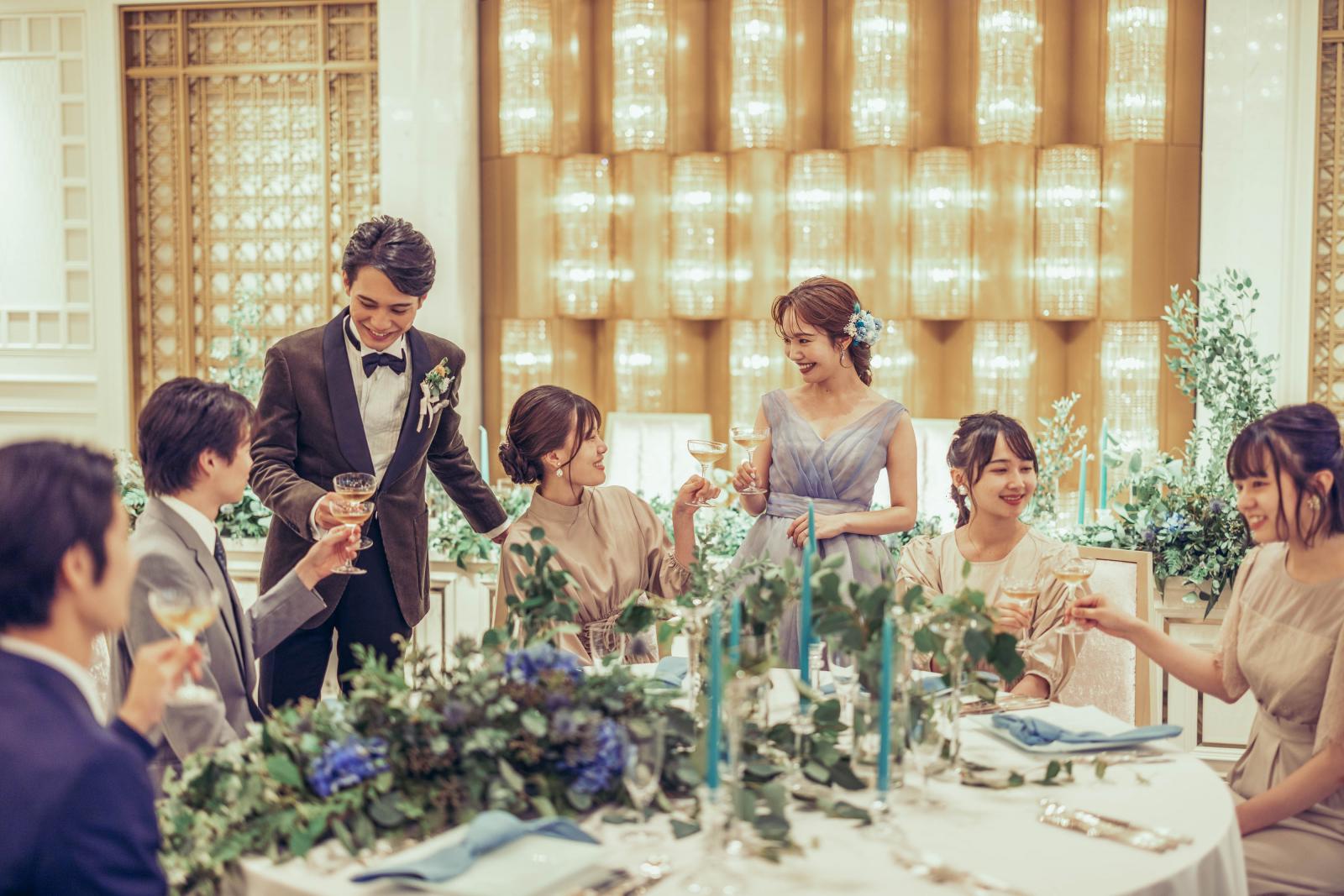 ゲストとの歓談時間