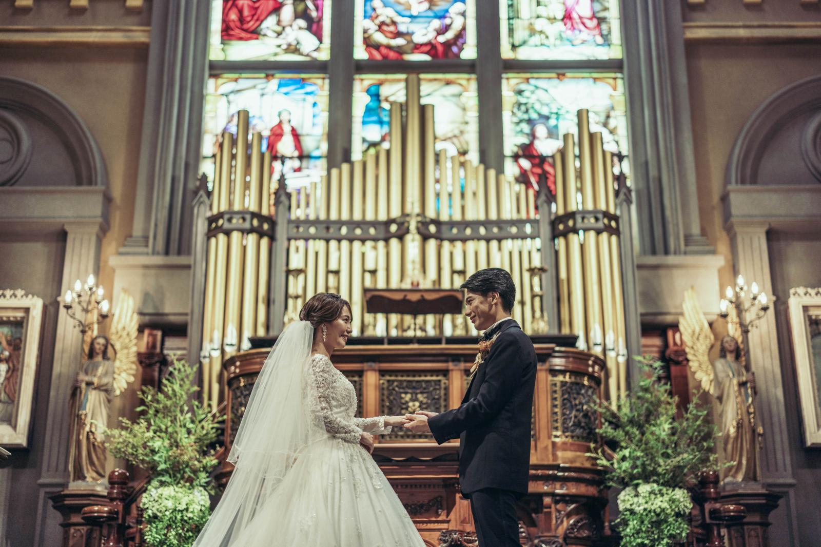 豪華なステンドグラス