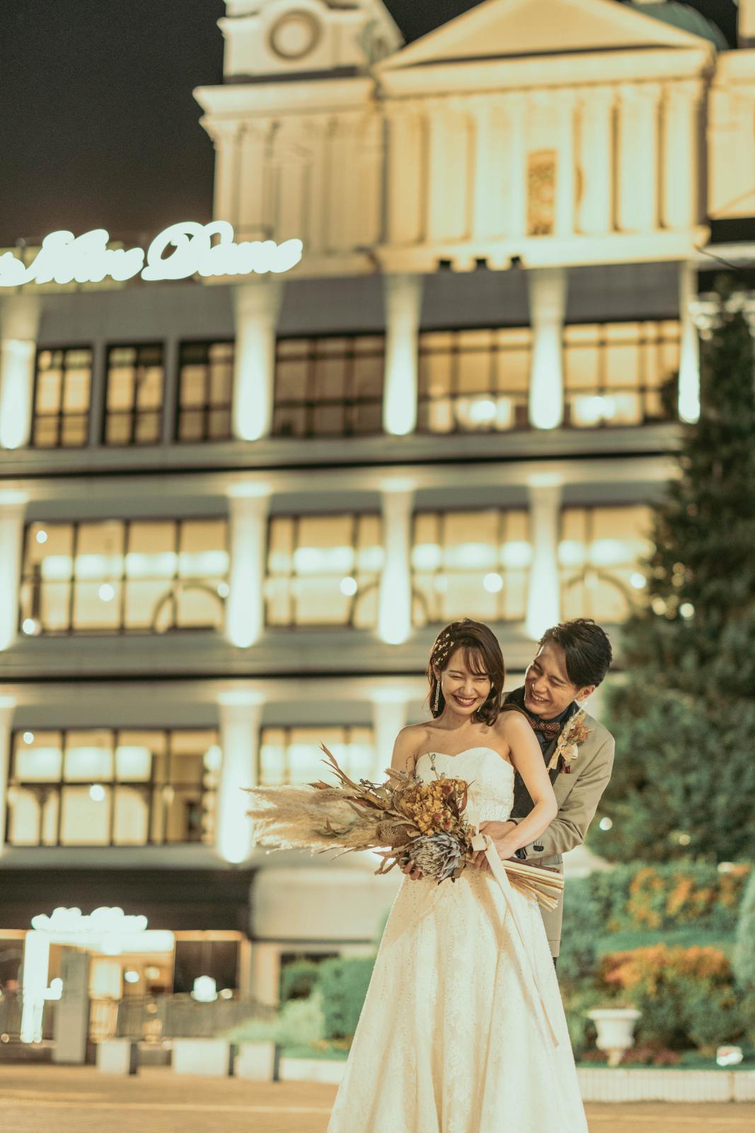 ナイトウェディングも人気