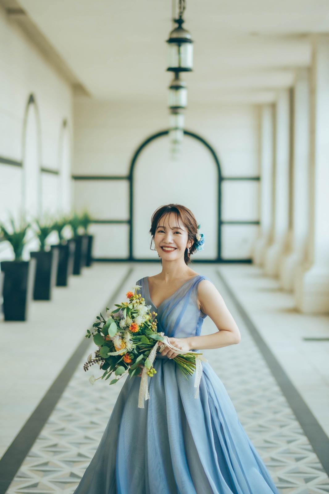 カクテルドレスはお好きな色を叶えましょう