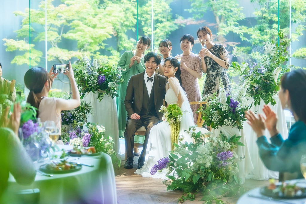 大切な人だけに囲まれて過ごす喜びの詰まった一日