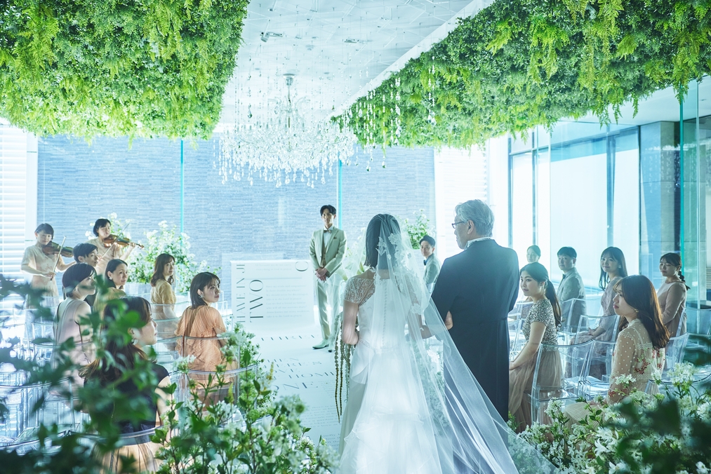 バージンロードを1歩ずつ歩くごとに想い出がよみがえる